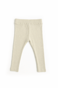 Ribbed Legging - Cream