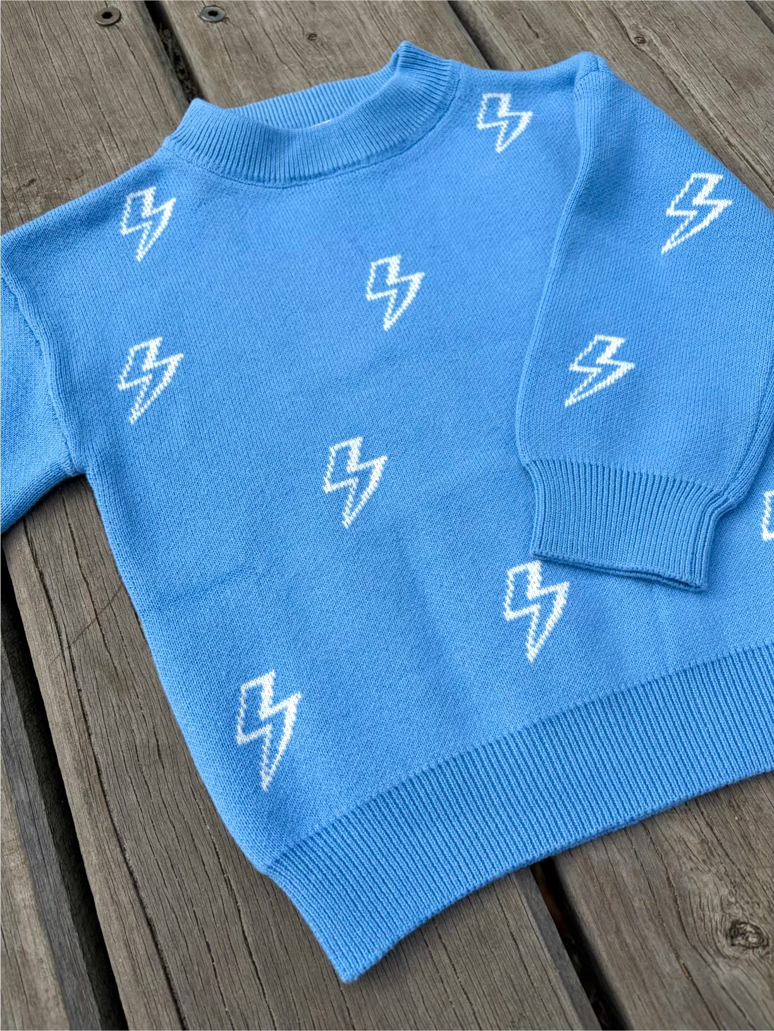 Bolt Cotton Knit Jumper